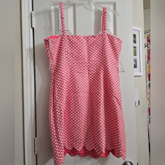 Pink and White Polka Dot Dress - Picture 3 of 5